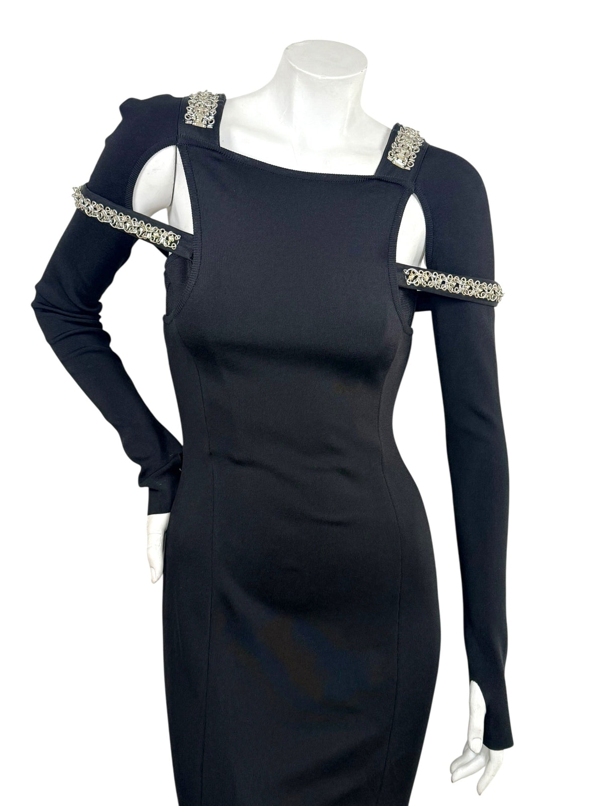 Black designer dress from the Refined Concierge Consignment pre-owned luxury dress collection