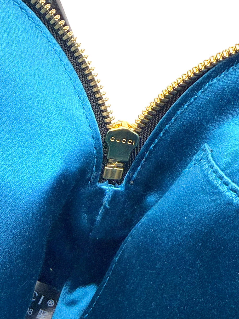 Gucci Ophidia Black Suede GG Web Shoulder Bag | Italy c. 2018–2019