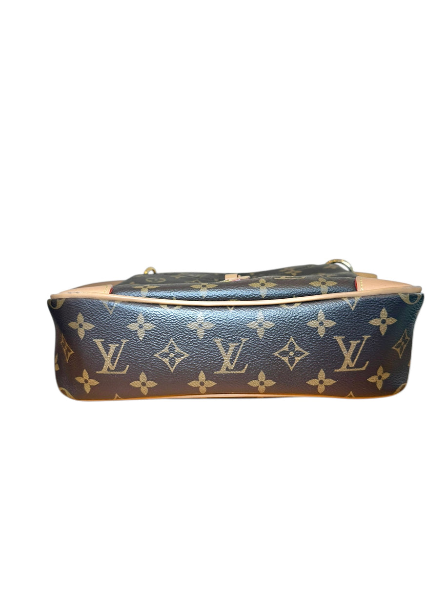 Louis Vuitton Odeon NM PM Monogram Canvas Crossbody Bag Full Set, Like New (M45354)