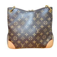 Louis Vuitton Odeon NM PM Monogram Canvas Crossbody Bag Full Set, Like New (M45354)