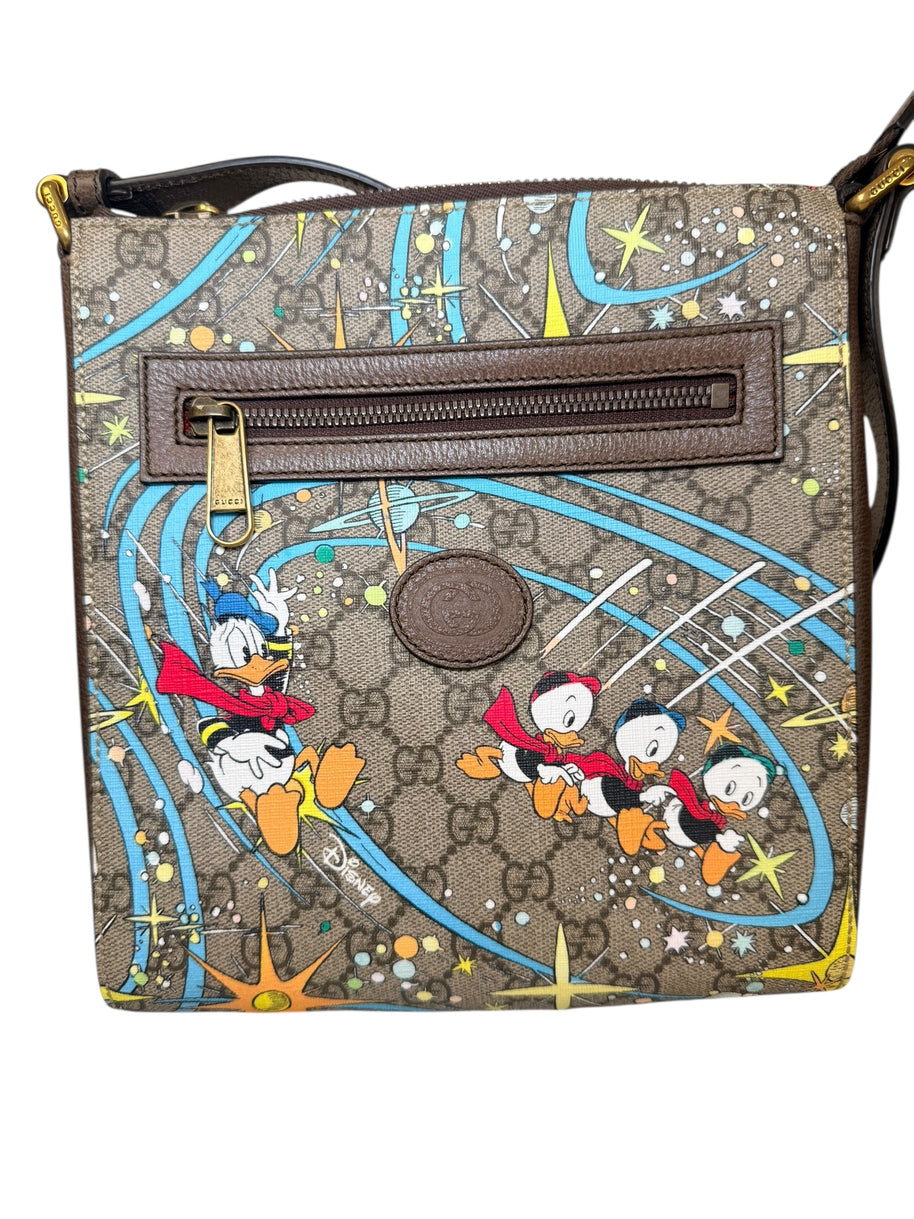 Gucci x Disney Donald Duck GG Supreme Messenger Bag Cruise 2020
