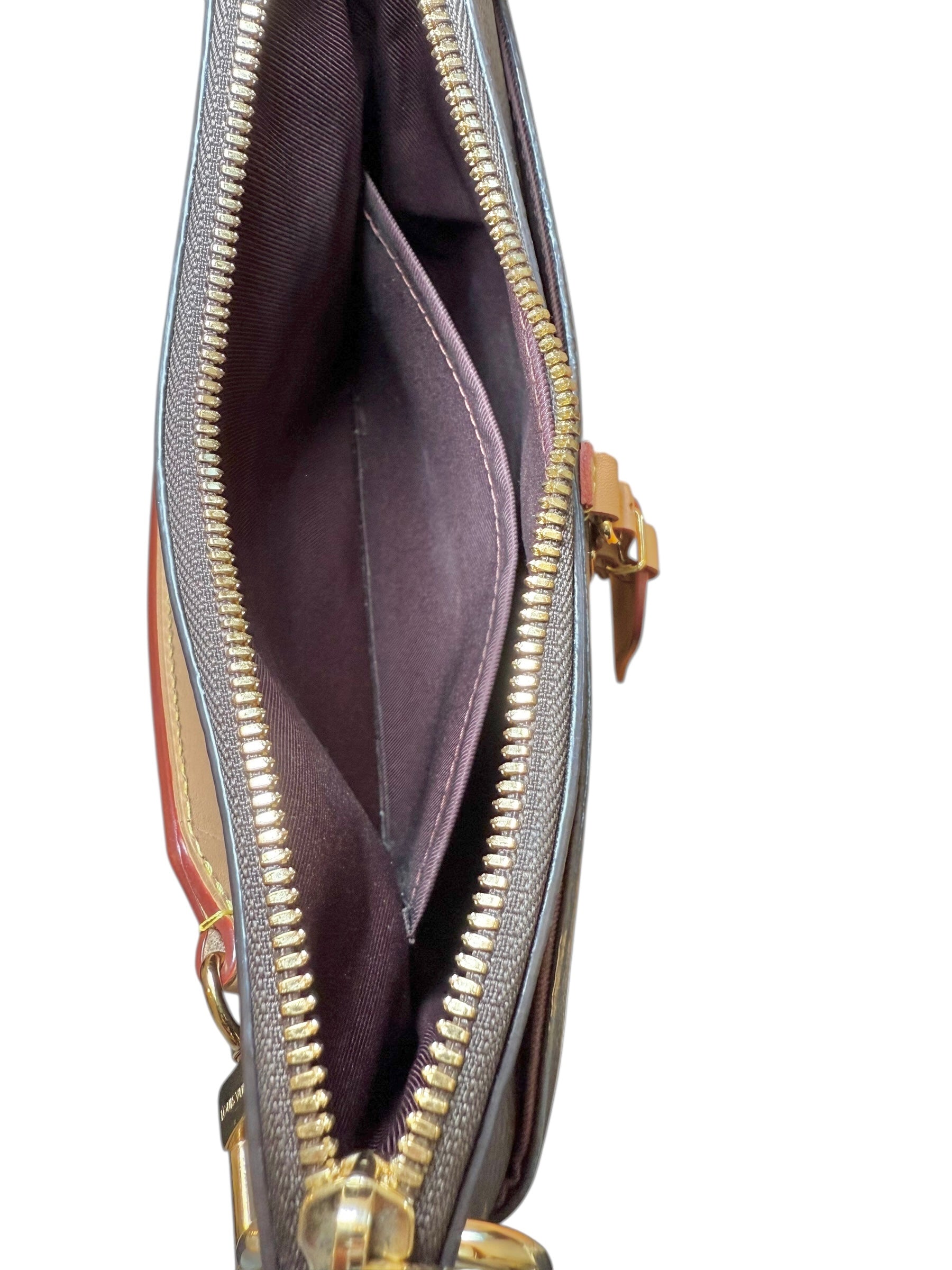 Louis Vuitton Odeon NM PM Monogram Canvas Crossbody Bag Full Set, Like New (M45354)