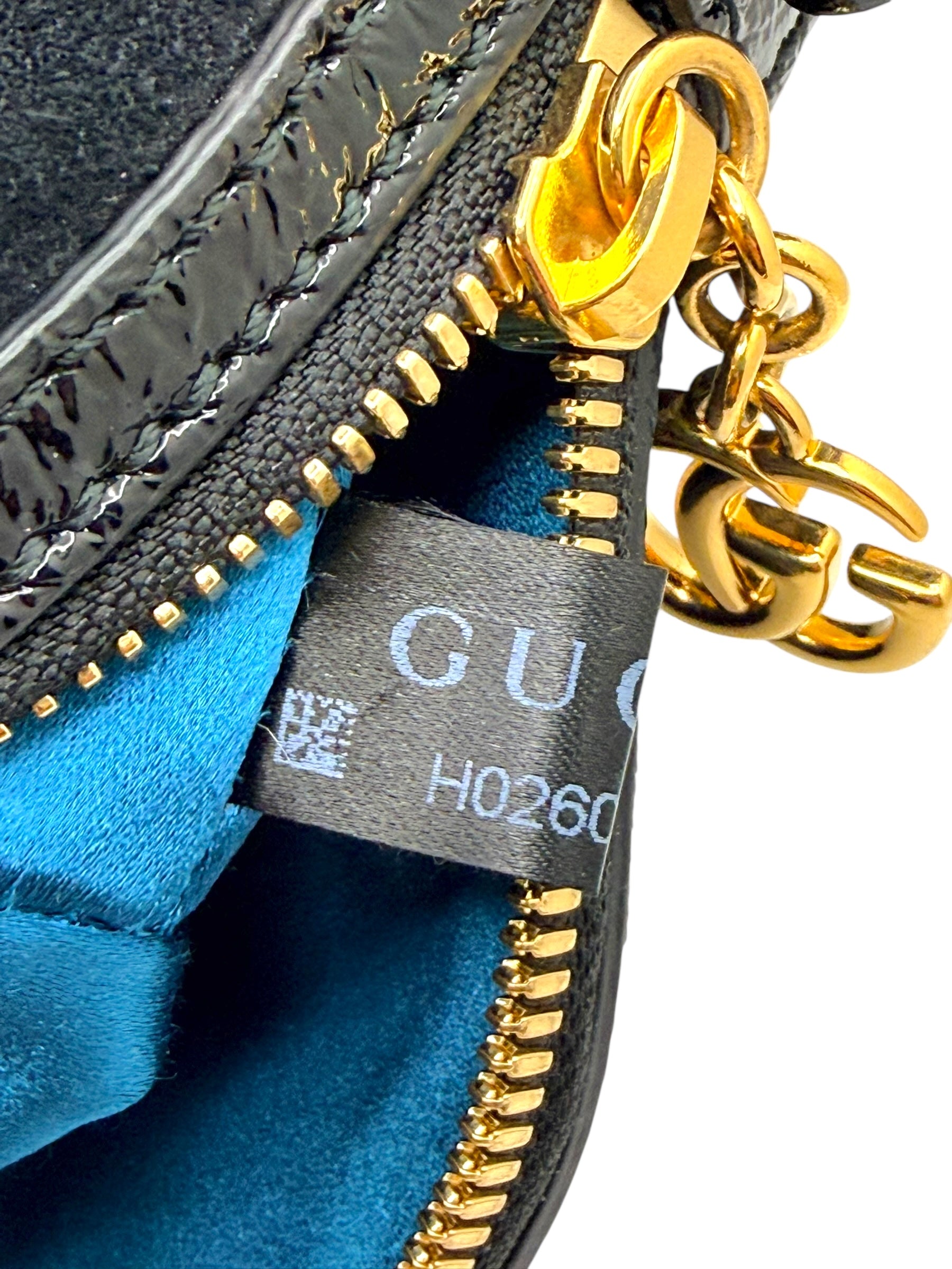 Gucci Ophidia Black Suede GG Web Shoulder Bag | Italy c. 2018–2019