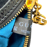 Gucci Ophidia Black Suede GG Web Shoulder Bag | Italy c. 2018–2019