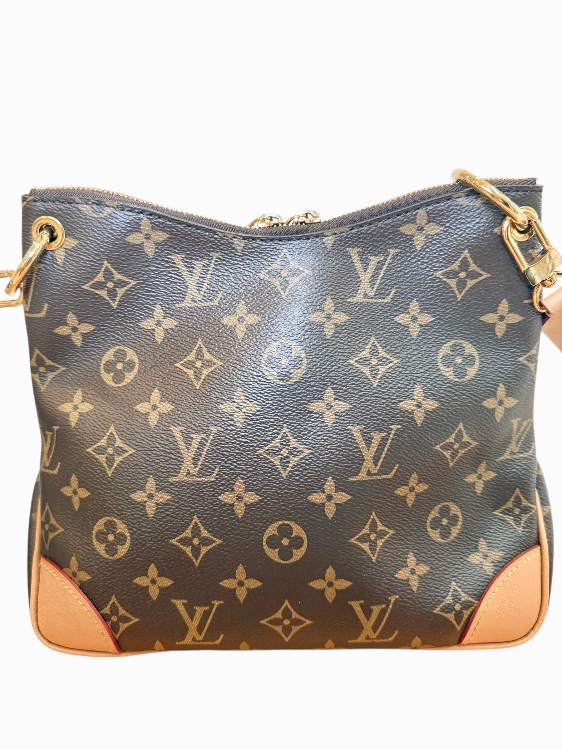 Louis Vuitton Odeon NM PM Monogram Canvas Crossbody Bag Full Set, Like New (M45354)