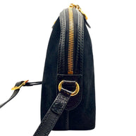 Gucci Ophidia Black Suede GG Web Shoulder Bag | Italy c. 2018–2019