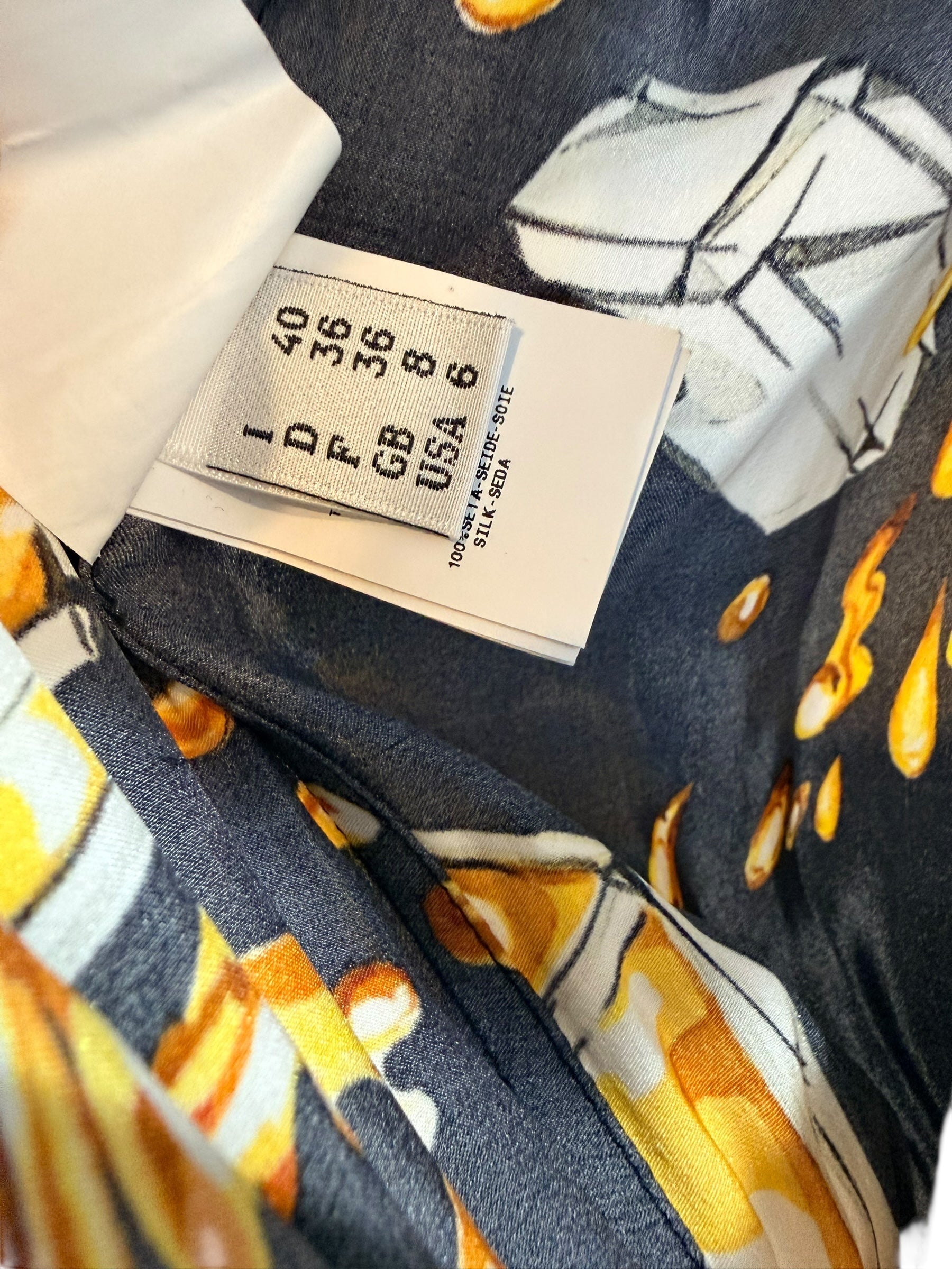 Moschino Couture Perfume Print Wrap Dress – Jeremy Scott Era IT 40