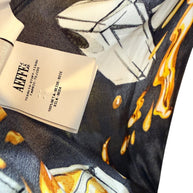 Moschino Couture Perfume Print Wrap Dress – Jeremy Scott Era IT 40