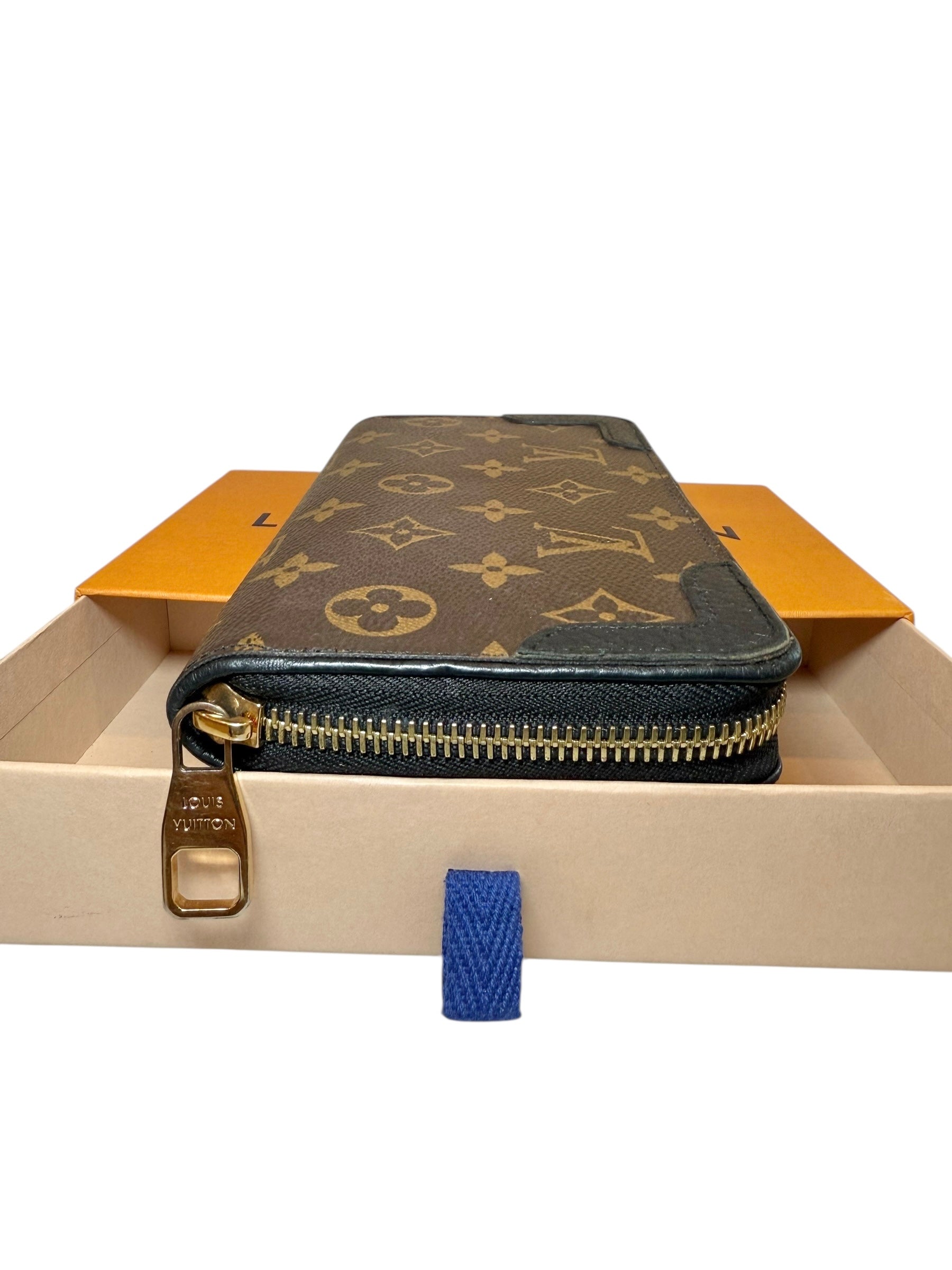 Louis Vuitton Zippy Wallet NM Monogram Canvas (2019, Made in France)