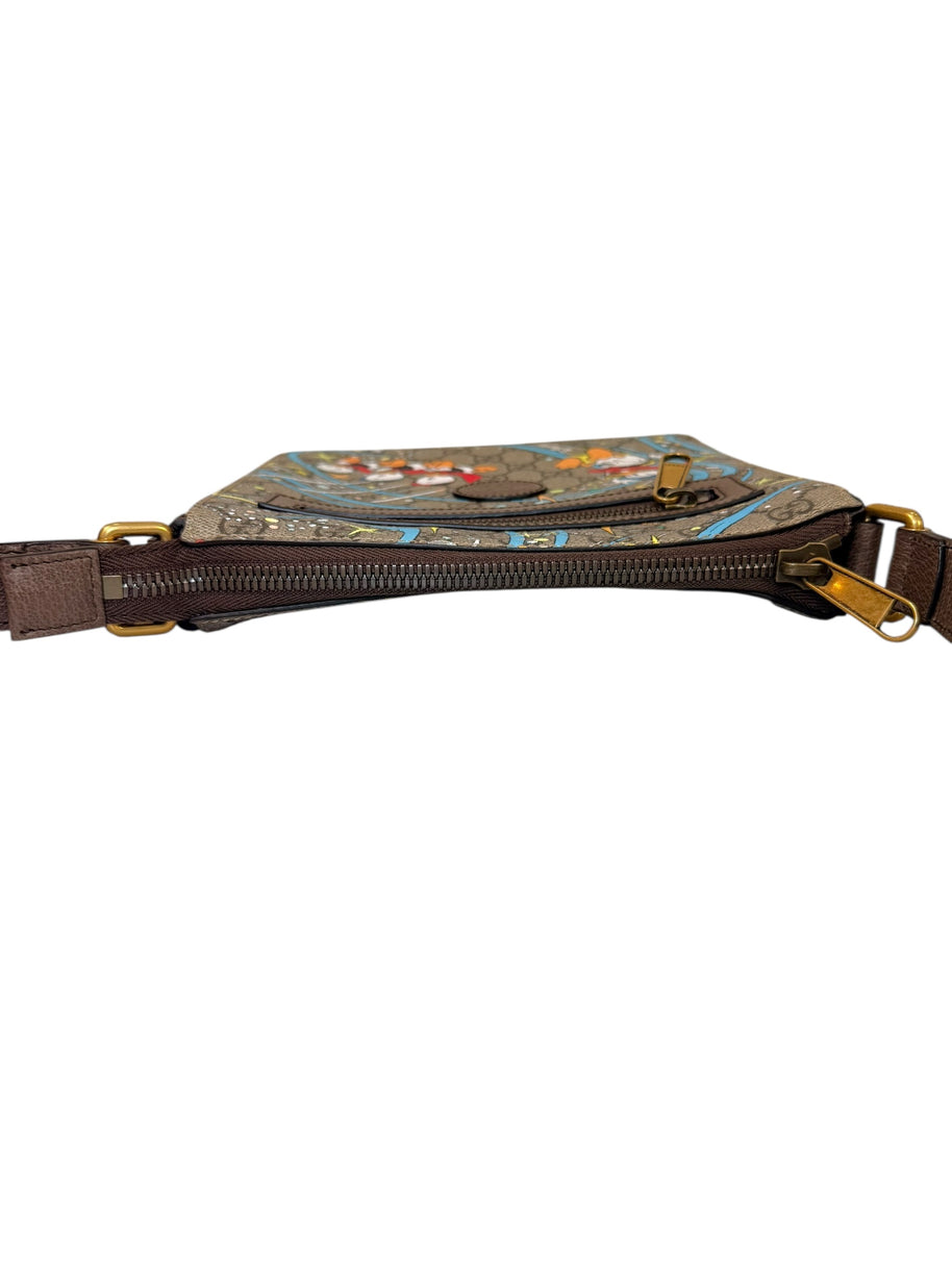 Gucci x Disney Donald Duck GG Supreme Messenger Bag Cruise 2020