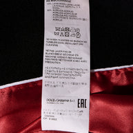 Dolce & Gabbana FW2020 Black Double-Breasted Blazer Dress IT 40