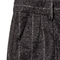 Dolce & Gabbana Alpaca-Blend Pinstripe Belted Pantsuit Fall/Winter 2016 Collection IT 40