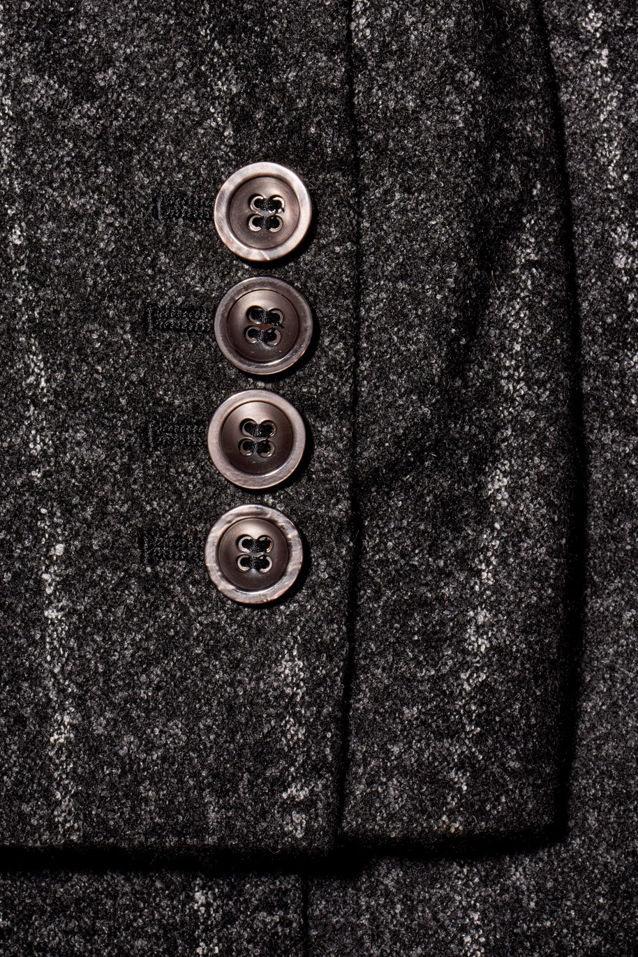 Dolce & Gabbana Alpaca-Blend Pinstripe Belted Pantsuit Fall/Winter 2016 Collection IT 40