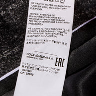 Dolce & Gabbana Alpaca-Blend Pinstripe Belted Pantsuit Fall/Winter 2016 Collection IT 40