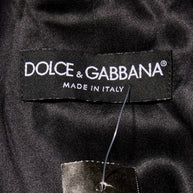Dolce & Gabbana Alpaca-Blend Pinstripe Belted Pantsuit Fall/Winter 2016 Collection IT 40