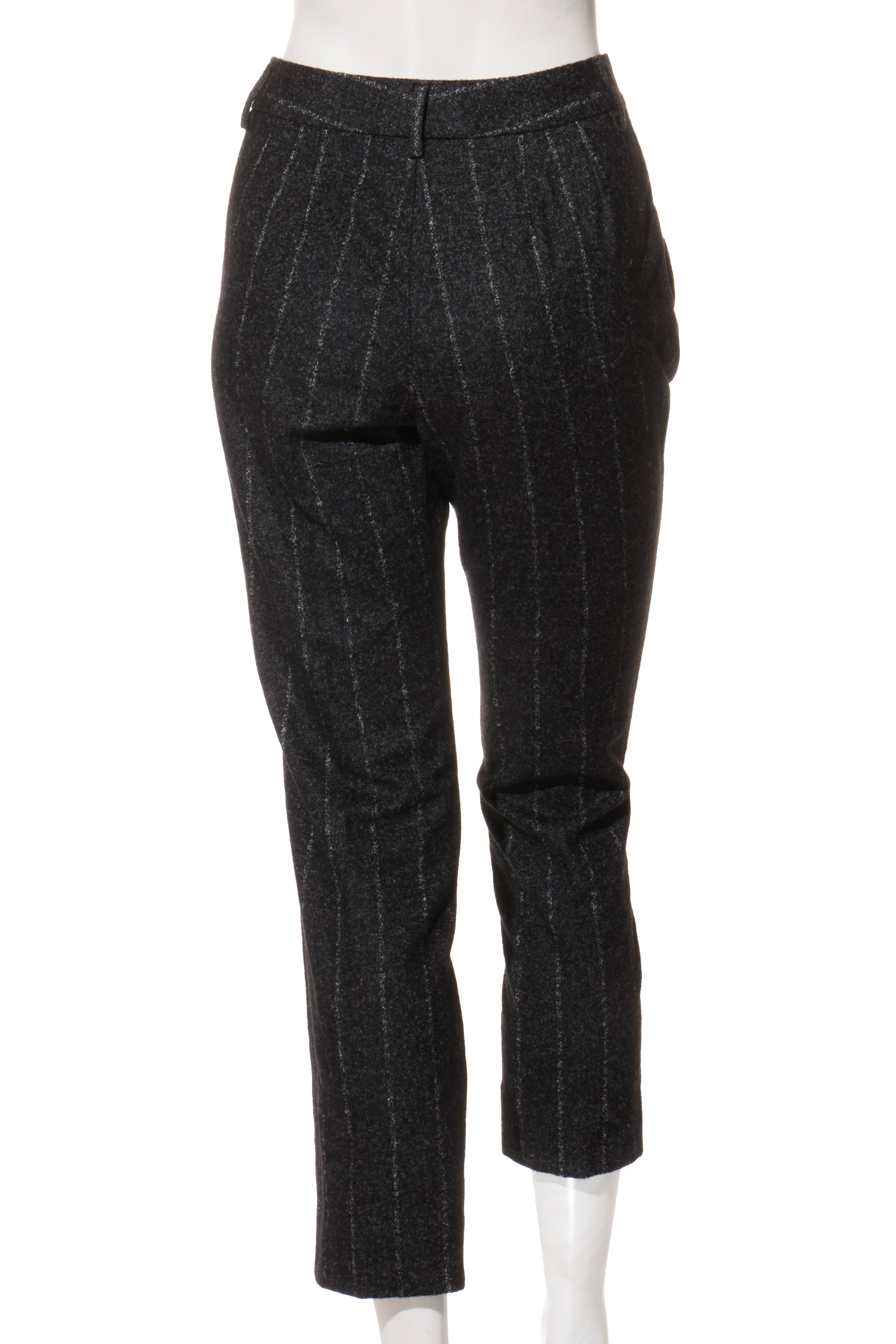 Dolce & Gabbana Alpaca-Blend Pinstripe Belted Pantsuit Fall/Winter 2016 Collection IT 40