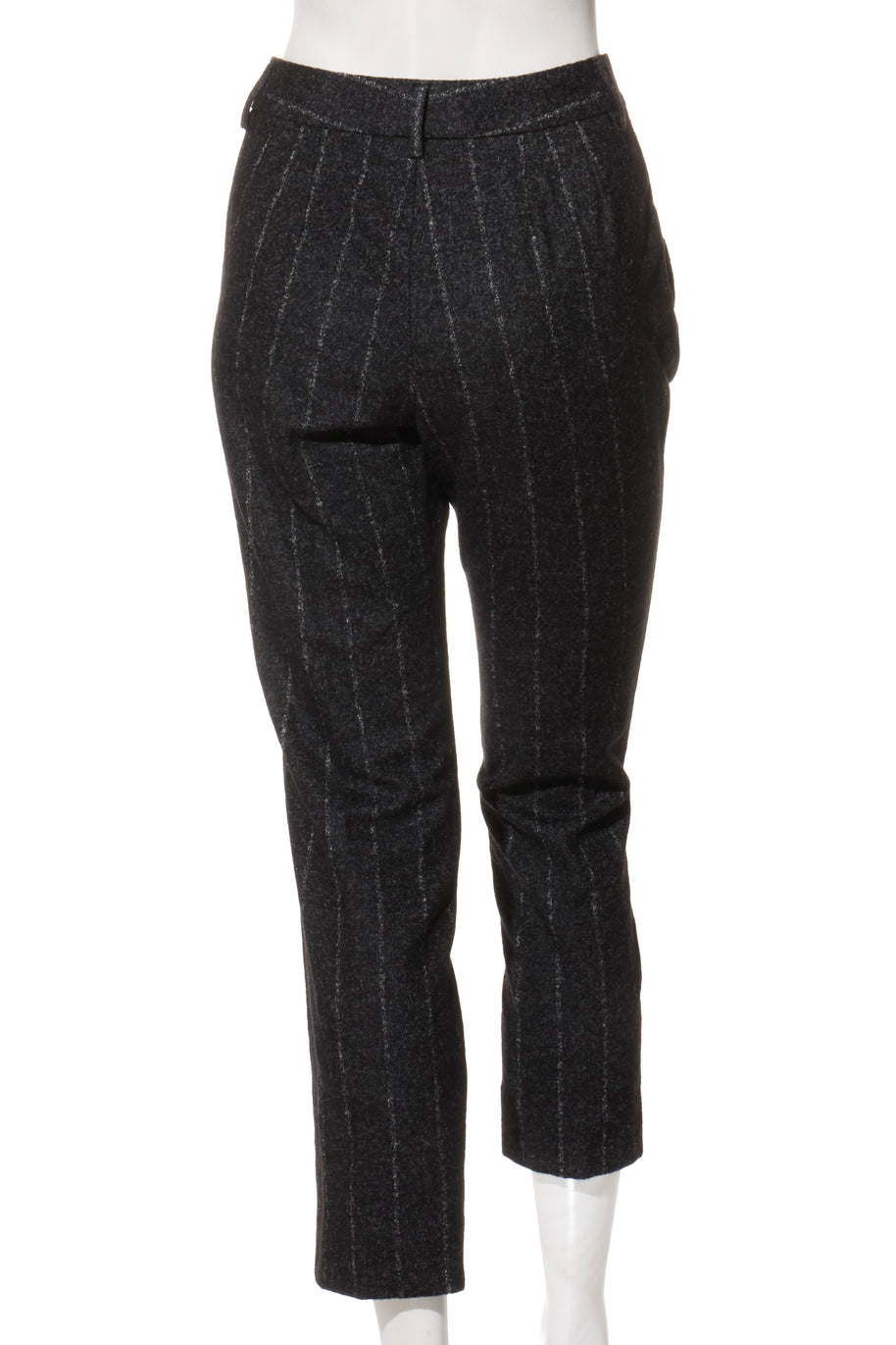 Dolce & Gabbana Alpaca-Blend Pinstripe Belted Pantsuit Fall/Winter 2016 Collection IT 40