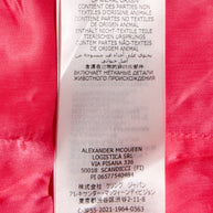 Alexander McQueen Spring/Summer 2022 Hot Pink Wool Double-Breasted Pantsuit IT 40