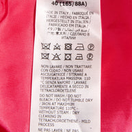 Alexander McQueen Spring/Summer 2022 Hot Pink Wool Double-Breasted Pantsuit IT 40