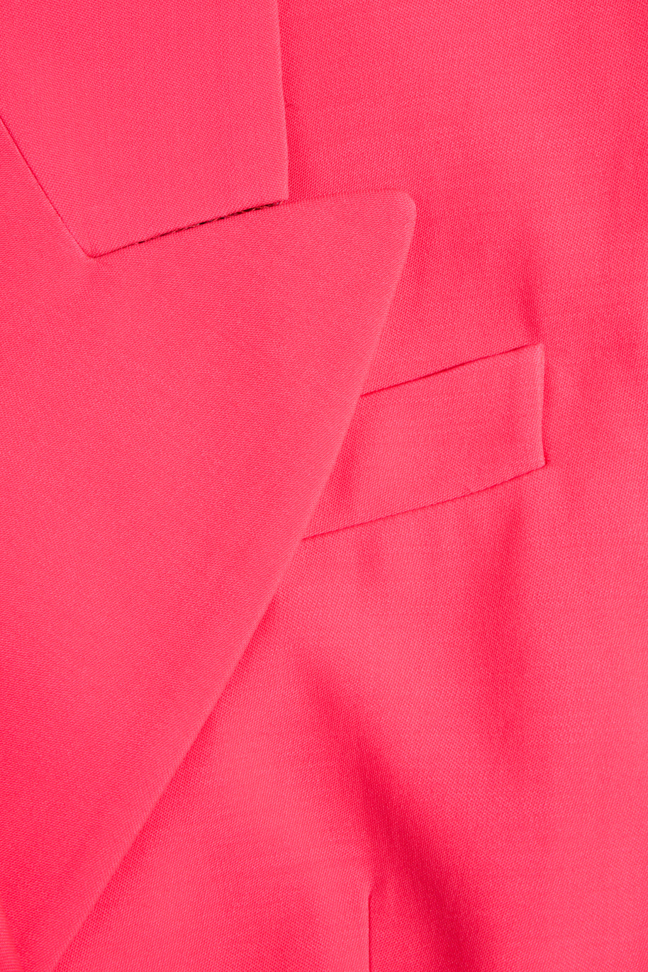 Alexander McQueen Spring/Summer 2022 Hot Pink Wool Double-Breasted Pantsuit IT 40