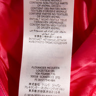 Alexander McQueen Spring/Summer 2022 Hot Pink Wool Double-Breasted Pantsuit IT 40