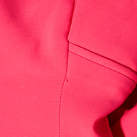 Alexander McQueen Spring/Summer 2022 Hot Pink Wool Double-Breasted Pantsuit IT 40