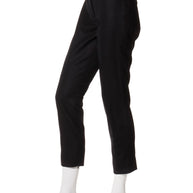 Chanel Black Wool Slim Cropped Pants Size 38 (US 6)