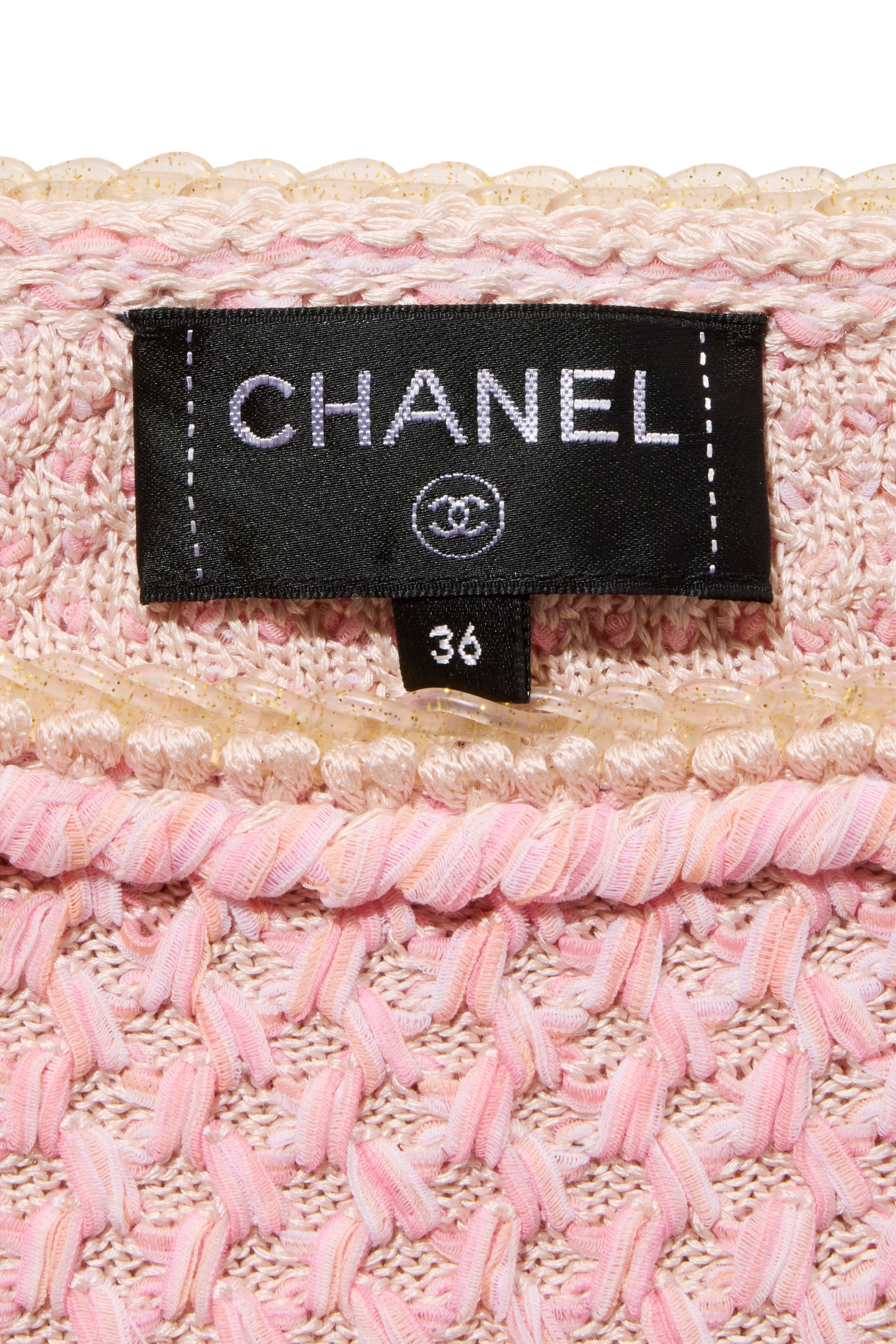 Chanel Pink Tweed Mini Dress Spring/Summer 2017 Size 36 (US 4)