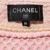 Chanel Pink Tweed Mini Dress Spring/Summer 2017 Size 36 (US 4)