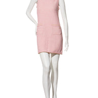 Chanel Pink Tweed Mini Dress Spring/Summer 2017 Size 36 (US 4)