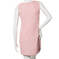 Chanel Pink Tweed Mini Dress Spring/Summer 2017 Size 36 (US 4)
