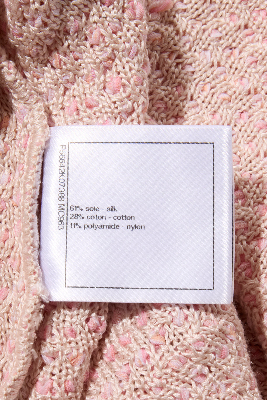 Chanel Pink Tweed Mini Dress Spring/Summer 2017 Size 36 (US 4)