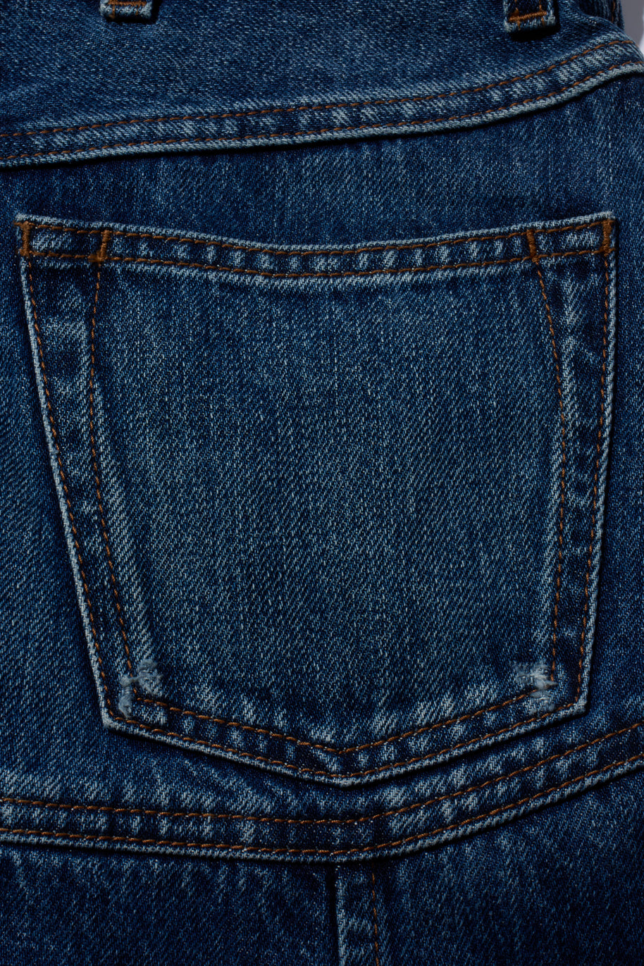 Chloé Dusky Blue Denim Maxi Dress Resort 2022 Collection Size 34