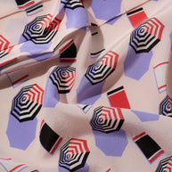 Chanel SS2019 Silk Lipstick Print Blouse & QPants Set FR 38 Runway Documented Collector’s Piece