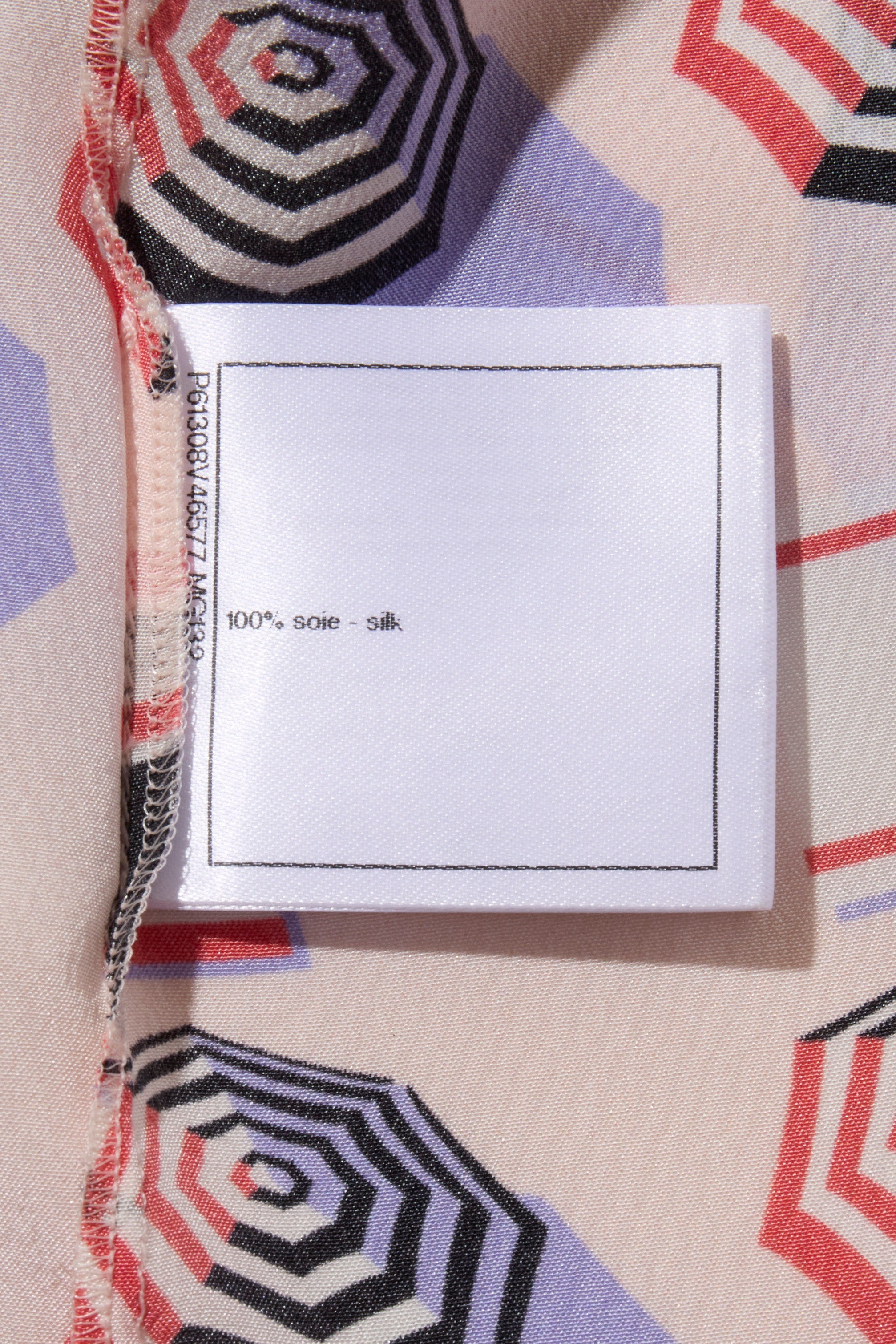 Chanel SS2019 Silk Lipstick Print Blouse & QPants Set FR 38 Runway Documented Collector’s Piece