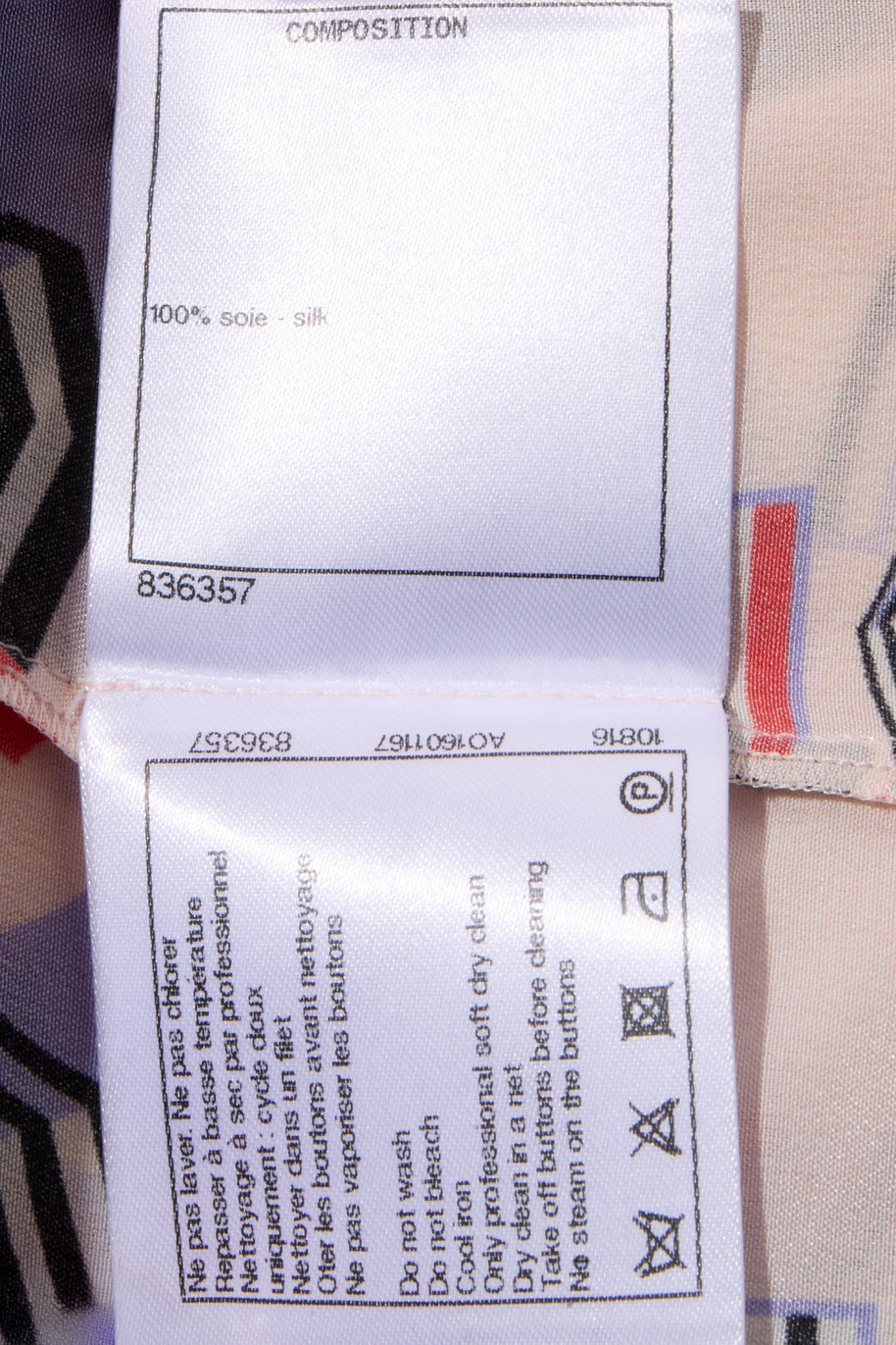 Chanel SS2019 Silk Lipstick Print Blouse & QPants Set FR 38 Runway Documented Collector’s Piece