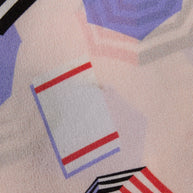 Chanel SS2019 Silk Lipstick Print Blouse & QPants Set FR 38 Runway Documented Collector’s Piece