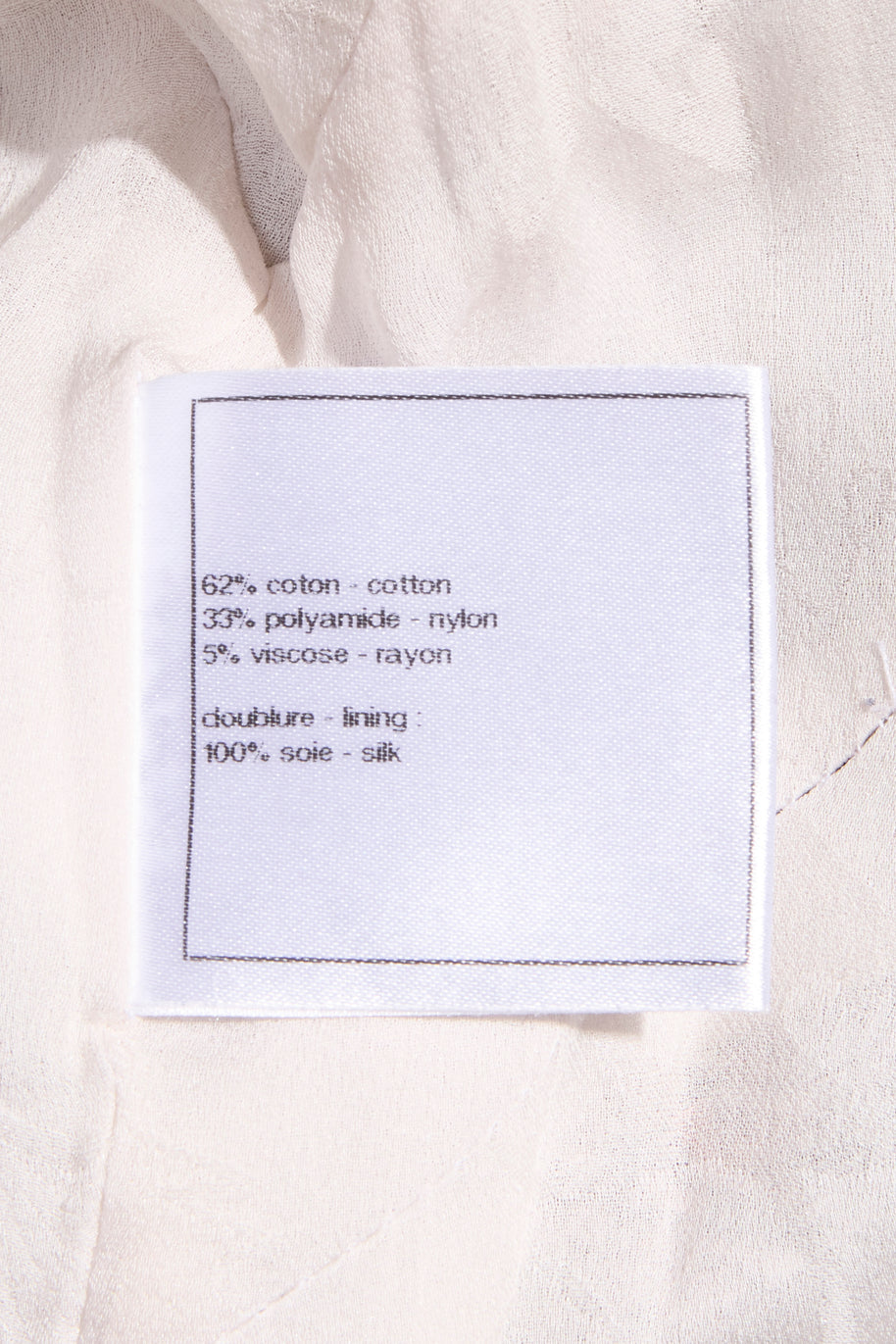 Chanel Spring/Summer 2010 Pastel Tweed Dress & Jacket Set FR 36 / US 4