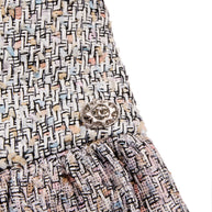 Chanel Spring/Summer 2010 Pastel Tweed Dress & Jacket Set FR 36 / US 4
