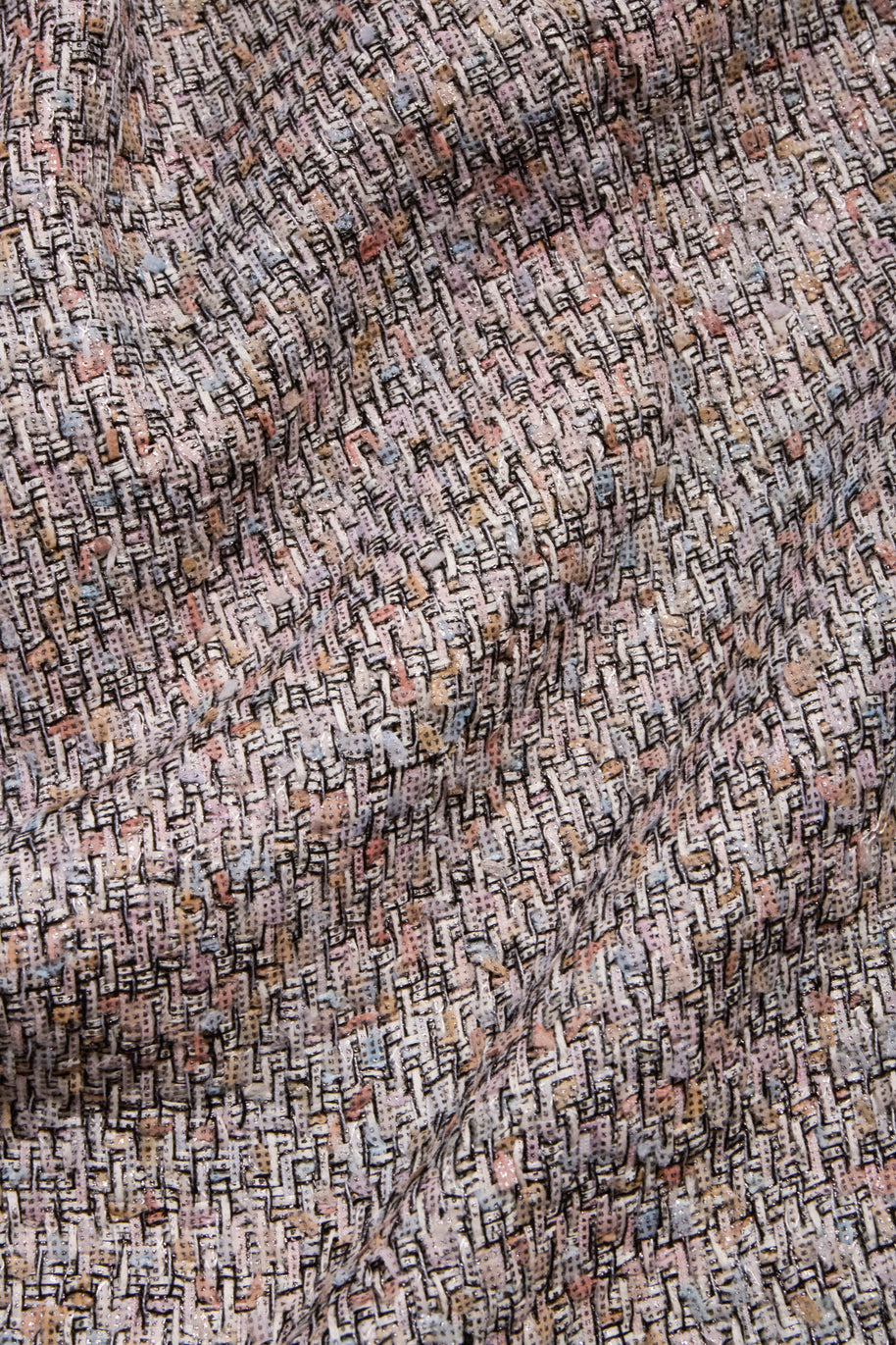 Chanel Spring/Summer 2010 Pastel Tweed Dress & Jacket Set FR 36 / US 4