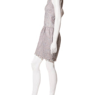 Chanel Spring/Summer 2010 Pastel Tweed Dress & Jacket Set FR 36 / US 4