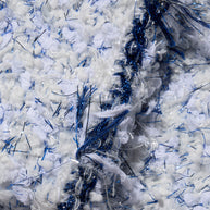 Chanel SS18 Light Blue Fantasy Tweed Jacket FR 38 Documented