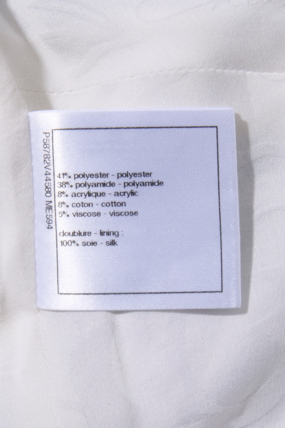 Chanel SS18 Light Blue Fantasy Tweed Jacket FR 38 Documented