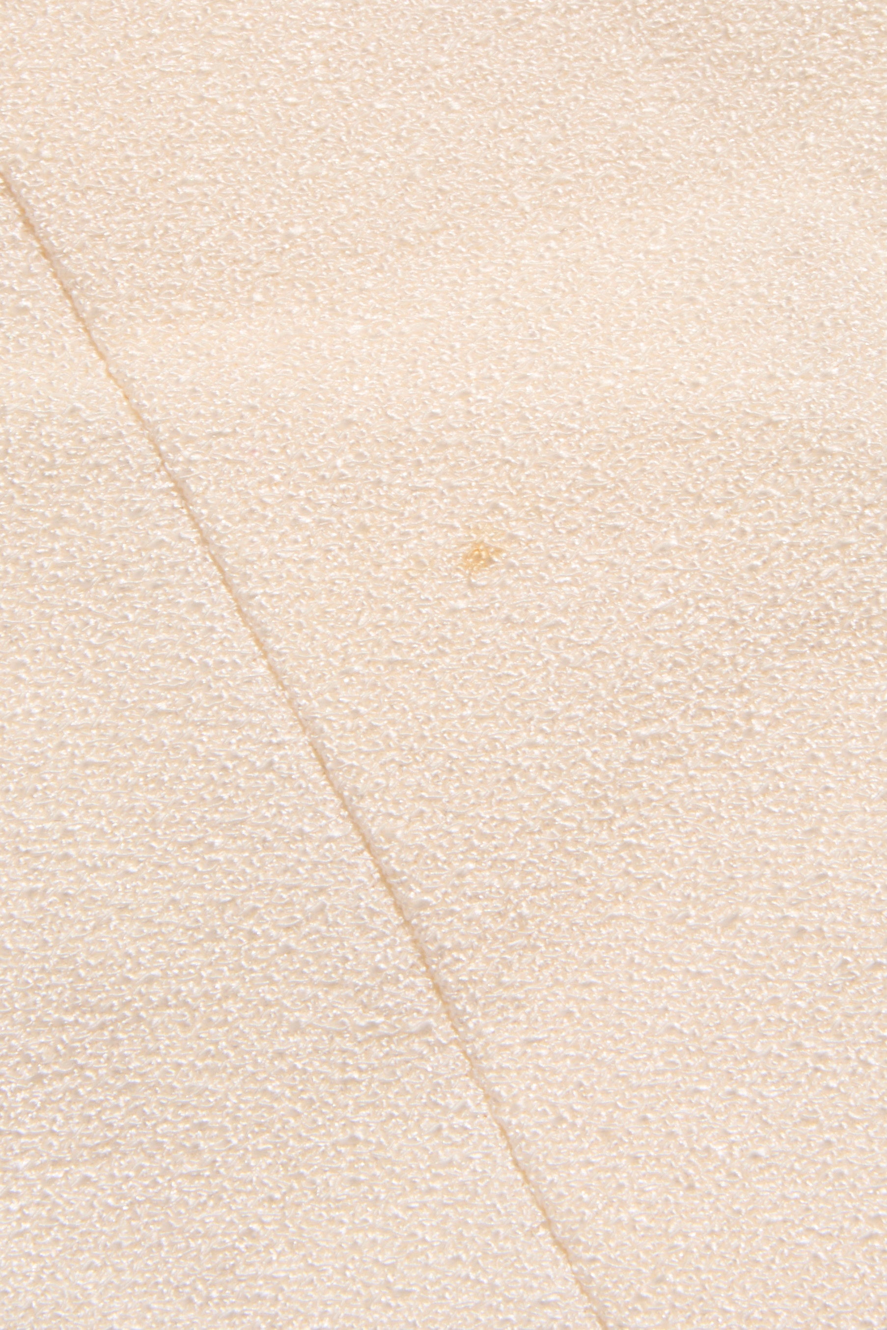 Chanel Spring 2012 Cream Silk Pleated Shorts with Crystal CC Button FR 38