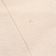 Chanel Spring 2012 Cream Silk Pleated Shorts with Crystal CC Button FR 38