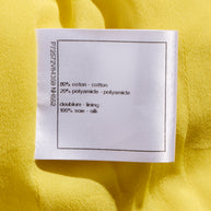 Chanel Spring/Summer 2022 Runway Yellow Tweed Skirt Suit, FR 36 / 34
