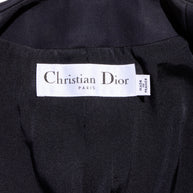 Christian Dior Paris Navy Wool-Silk Dress & Jacket Set FR 36 (US 4)