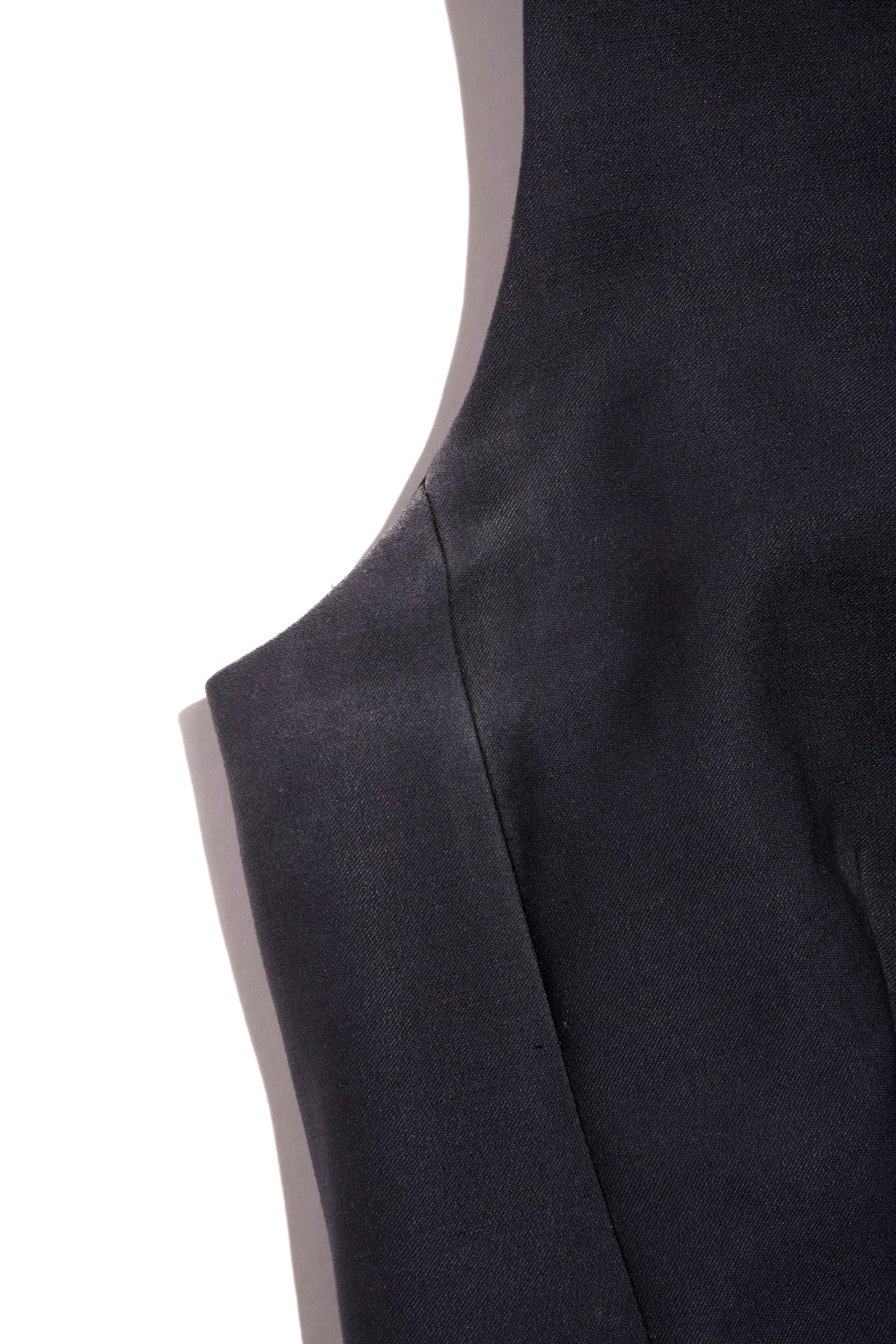 Christian Dior Paris Navy Wool-Silk Dress & Jacket Set FR 36 (US 4)