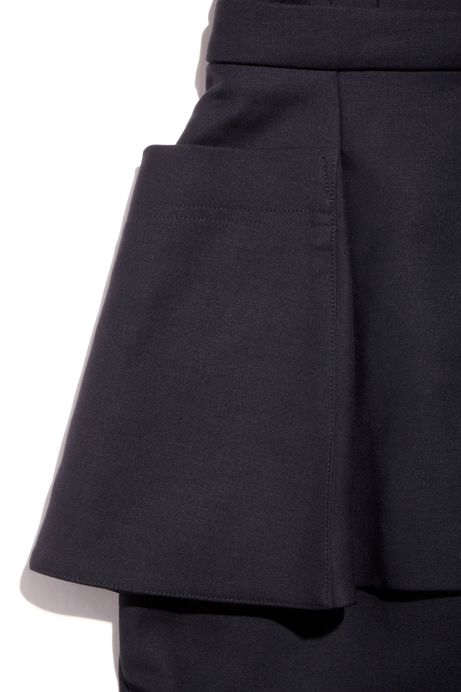 Christian Dior Paris Navy Wool-Silk Dress & Jacket Set FR 36 (US 4)