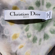 Christian Dior Spring 2019 Runway Kaleidoscope Silk Dress FR 36